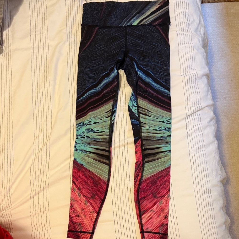 lululemon athletica Multicolor Patterned Leggings